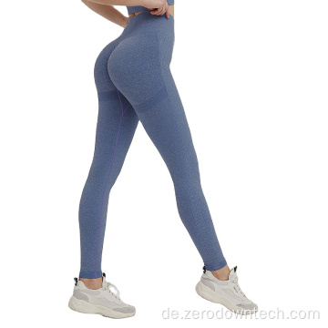 Yogahose aus Nylon mit hoher Taille für Frauen